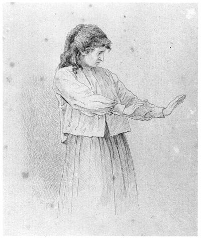 Mujer Histérica de Paul Marie Louis Pierre Richer