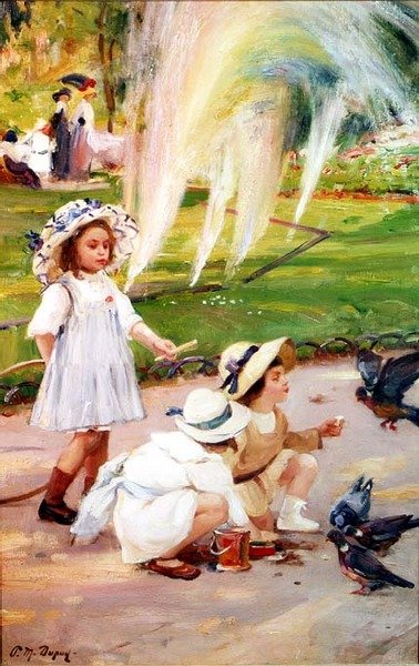 En el parque de Paul Michel Dupuy