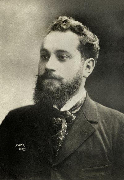 Retrato de Albert Guillaume (foto) de Paul Nadar