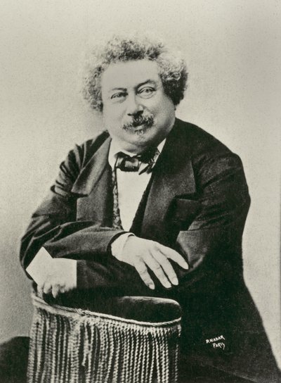Retrato de Alexandre Dumas Père (foto) de Paul Nadar