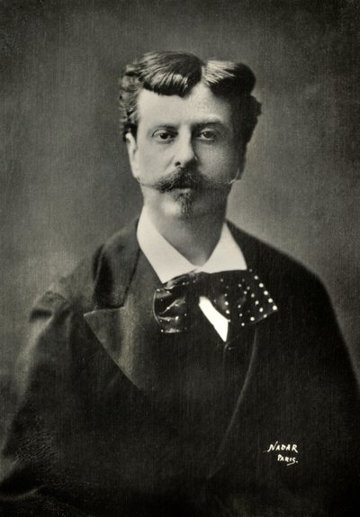 Retrato de Alphonse De Neuville (foto) de Paul Nadar