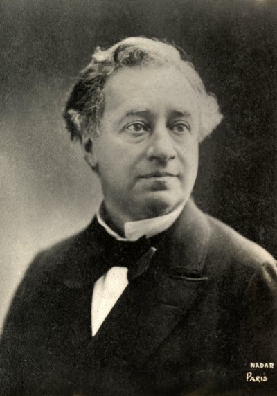 Retrato de Edmond Got (foto) de Paul Nadar