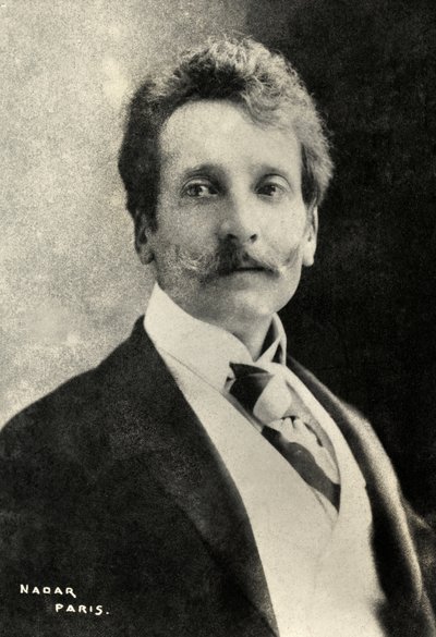 Portrait de Georges Rodenbach (foto) de Paul Nadar