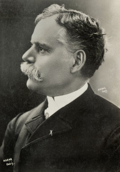 Retrato de Jules Cheret (foto) de Paul Nadar