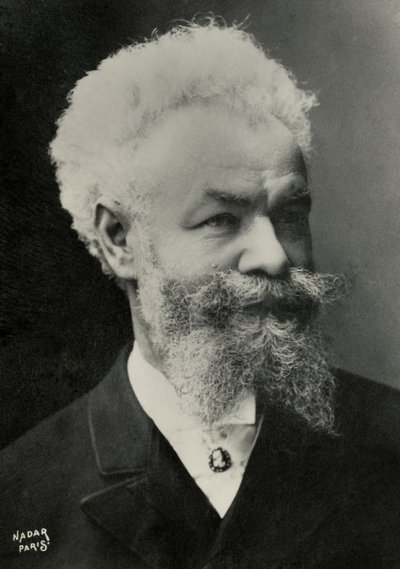 Retrato de Michel Munkaczy (foto) de Paul Nadar