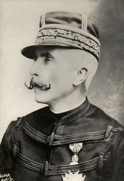 Retrato del general francés Auguste De Galliffet (foto) de Paul Nadar