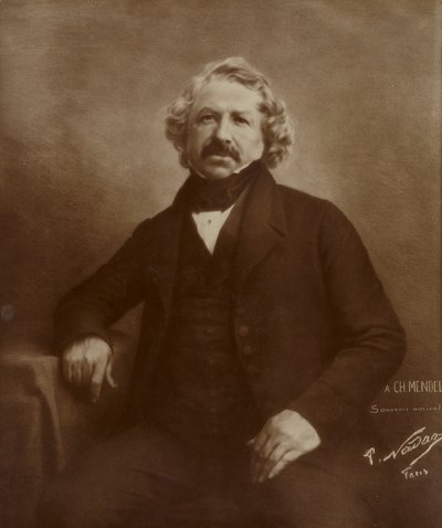 [Retrato de Daguerre] de Paul Nadar