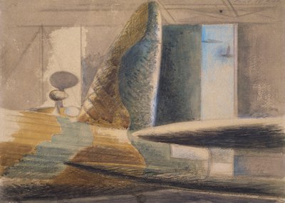 Guarida de los bombarderos, Egg y Finn de Paul Nash
