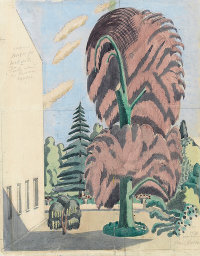 Diseño de telón de fondo, La verdad sobre las bailarinas rusas de Paul Nash