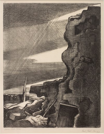 Caja doble alemana, Gheluvelt de Paul Nash
