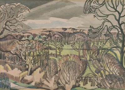 Paisaje en Fulmer, Buckinghamshire de Paul Nash