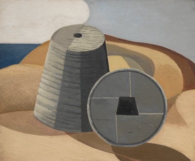 Objetos minerales de Paul Nash