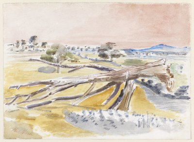 Campo de Monstruos, Estudio II de Paul Nash