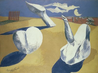 Paisaje nocturno de Paul Nash