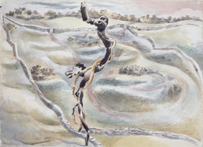 Objeto en Scarbank de Paul Nash