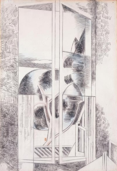 Ventana abstracta de la Riviera de Paul Nash