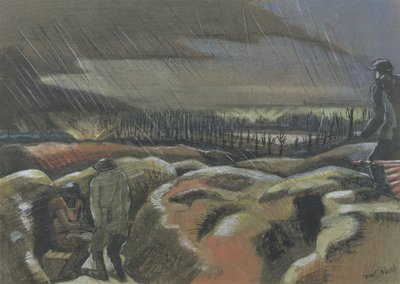 Shellburst, Zillebeke de Paul Nash