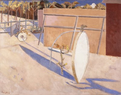 El arquero, c.1930-42 (óleo sobre lienzo) de Paul Nash