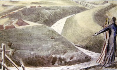 El Gran Dique, Romney Marsh de Paul Nash