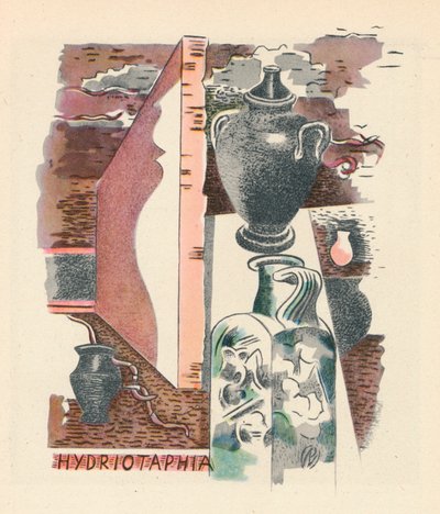 El pintor como ilustrador, 1932, 1946 de Paul Nash