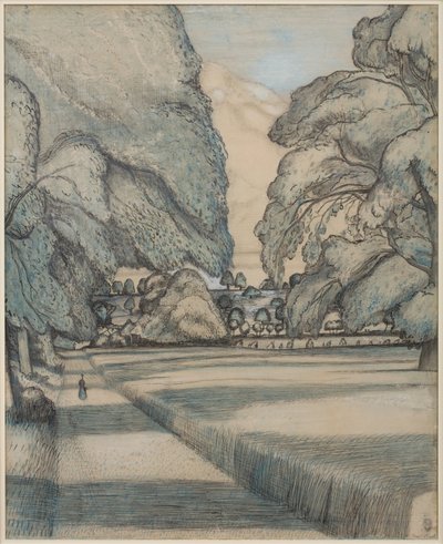 El camino del pavo real de Paul Nash