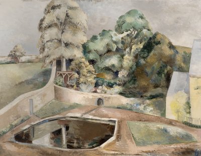 El estanque de Souldern de Paul Nash