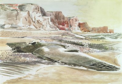El asaltante de la orilla de Paul Nash
