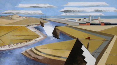 Marismas de Rye de Paul Nash