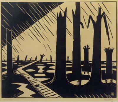 Vacío de guerra de Paul Nash