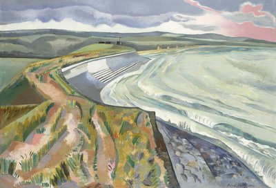 Muro contra el mar de Paul Nash