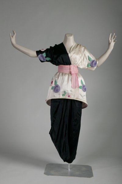 Vestido de noche sorbete de Paul Poiret