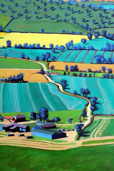 Camino rural verano III de Paul Powis