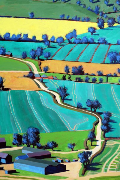 Camino rural verano II de Paul Powis