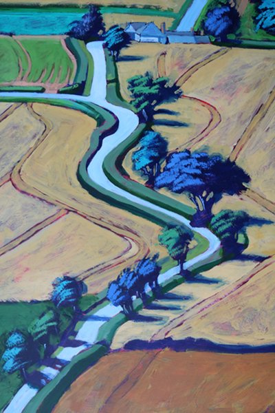 Camino en verano de cerca 2 de Paul Powis