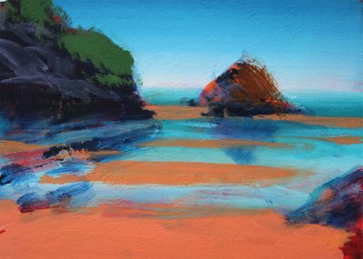 Little Haven, 2021 (acrílico sobre lienzo) de Paul Powis