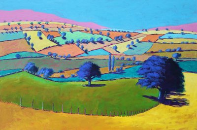 Summer Coombe, 2021 (acrílico sobre tabla) de Paul Powis
