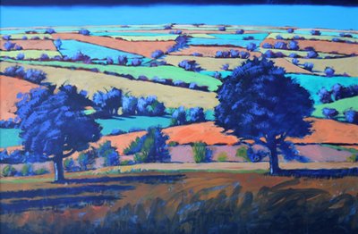 Valle de Teme en otoño de Paul Powis
