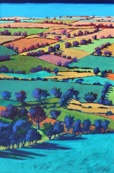 Valle de Teme en verano I de Paul Powis
