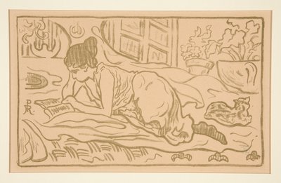 Chica extendida de Paul Elie Ranson