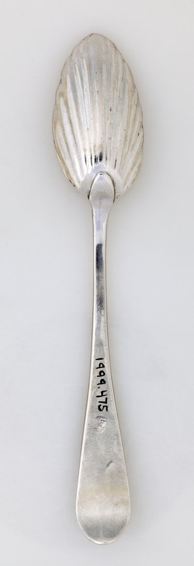 Cucharilla acanalada, c.1785 de Paul Revere