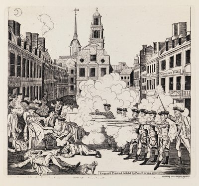 La masacre sangrienta de Paul Revere