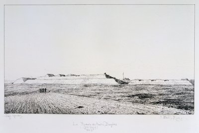 La Redoute des Haute Brugeres, Sitio de París, 1870-1871 de Paul Roux