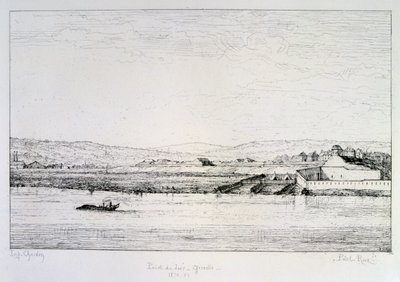 Point du Jour - Grenelle, Sitio de París, 1870-1871 de Paul Roux