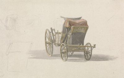 Un coche con el escudo de armas real, c.1764 de Paul Sandby