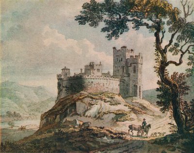 Un castillo antiguo, c1764 de Paul Sandby