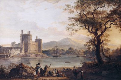 Castillo de Caernarvon, 1790s de Paul Sandby