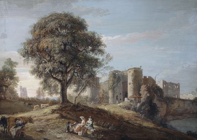 Castillo de Chepstow, 1790s de Paul Sandby