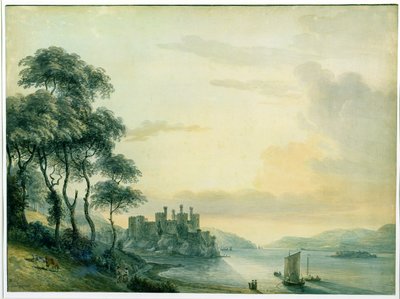 Castillo de Conway, 1789 de Paul Sandby
