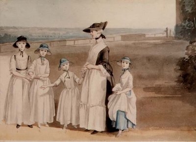 Hijas del Conde Waldegrave de Paul Sandby