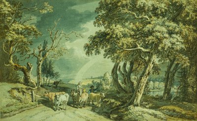 Yendo al mercado de Paul Sandby